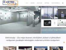 Tablet Screenshot of elektrostudija.lv